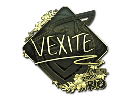 Sticker | vexite (Gold) | Rio 2022