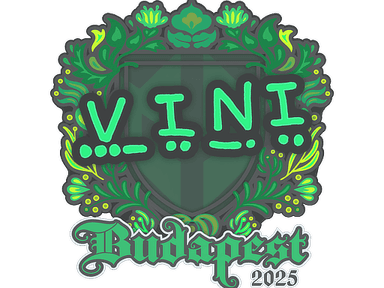 Sticker | VINI | Budapest 2025