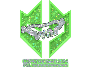 Sticker | VINI (Glitter) | Copenhagen 2024
