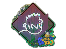 Sticker | VINI (Glitter) | Rio 2022