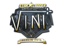 Sticker | VINI (Gold) | Berlin 2019