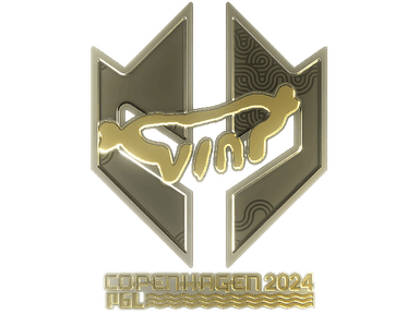 Sticker | VINI (Gold) | Copenhagen 2024