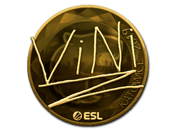 Sticker | VINI (Gold) | Katowice 2019