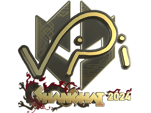 Sticker | VINI (Gold) | Shanghai 2024