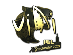 Sticker | VINI (Gold) | Stockholm 2021