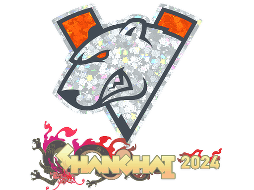 Sticker | Virtus.pro (Glitter) | Shanghai 2024