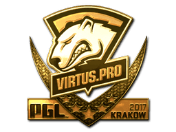 Sticker | Virtus.Pro (Gold) | Krakow 2017