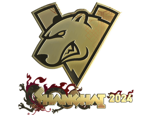 Sticker | Virtus.pro (Gold) | Shanghai 2024