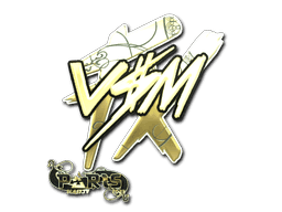 Sticker | v$m (Gold) | Paris 2023