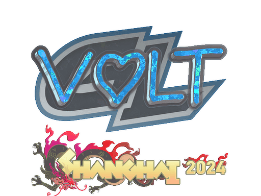 Sticker | Volt (Glitter) | Shanghai 2024