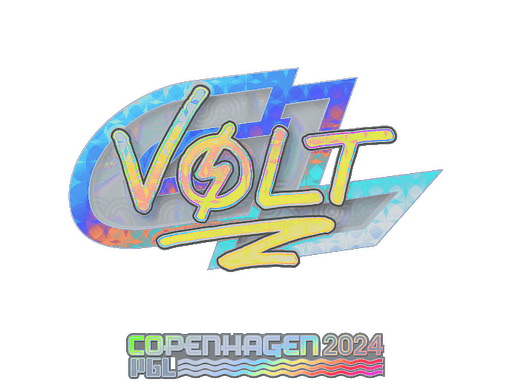 Sticker | volt (Holo) | Copenhagen 2024