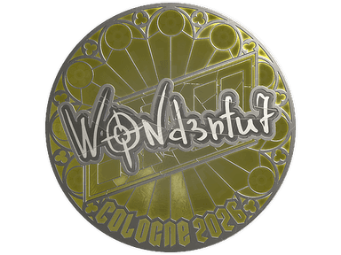 Sticker | w0nderful (Foil) | Cologne 2026