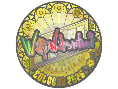 Sticker | w0nderful (Holo) | Cologne 2026