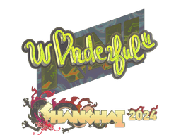 Sticker | w0nderful (Holo) | Shanghai 2024