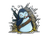 Sticker | War Penguin