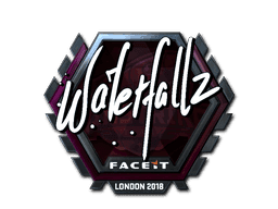 Sticker | waterfaLLZ (Foil) | London 2018