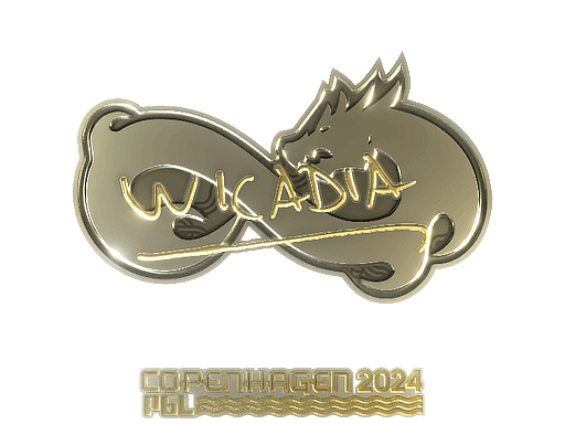 Sticker | Wicadia (Gold) | Copenhagen 2024