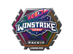 Sticker | Winstrike Team (Holo) | London 2018
