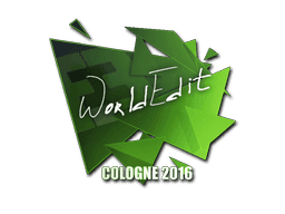 Sticker | WorldEdit | Cologne 2016