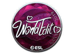 Sticker | WorldEdit (Foil) | Katowice 2019