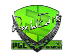 Sticker | WorldEdit | Krakow 2017