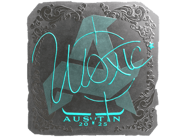 Sticker | woxic (Foil) | Austin 2025