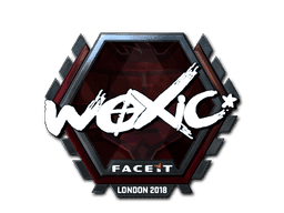 Sticker | woxic (Foil) | London 2018