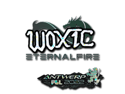 Sticker | woxic (Glitter) | Antwerp 2022