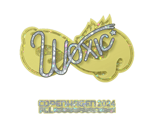 Sticker | woxic (Glitter) | Copenhagen 2024