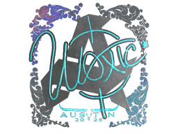 Sticker | woxic (Holo) | Austin 2025