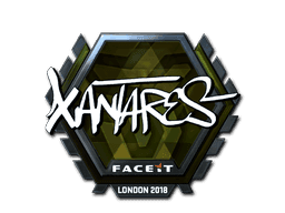 Sticker | XANTARES (Foil) | London 2018