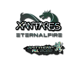 Sticker | XANTARES (Glitter) | Antwerp 2022