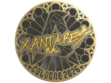 Sticker | XANTARES (Gold) | Cologne 2026