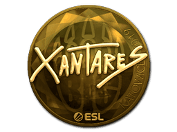 Sticker | XANTARES (Gold) | Katowice 2019