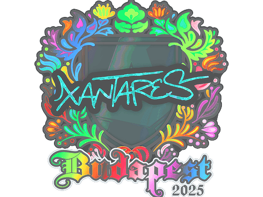 Sticker | XANTARES (Holo) | Budapest 2025