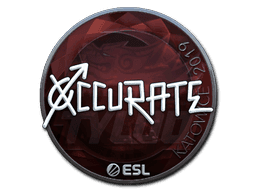 Sticker | xccurate (Foil) | Katowice 2019