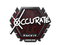 Sticker | xccurate | London 2018