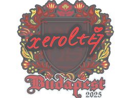 Sticker | xerolte | Budapest 2025