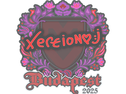 Sticker | xertioN | Budapest 2025