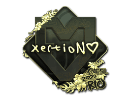 Sticker | xertioN (Gold) | Rio 2022