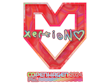 Sticker | xertioN (Holo) | Copenhagen 2024