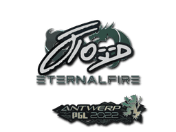 Sticker | xfl0ud | Antwerp 2022