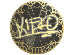 Sticker | xiELO (Gold) | Cologne 2026