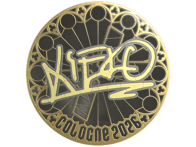 Sticker | xiELO (Gold) | Cologne 2026