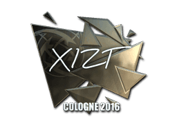 Sticker | Xizt (Foil) | Cologne 2016