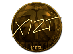 Sticker | Xizt (Gold) | Katowice 2019