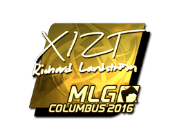 Sticker | Xizt (Gold) | MLG Columbus 2016