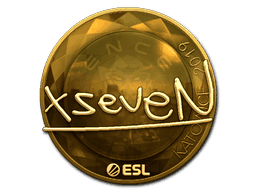 Sticker | xseveN (Gold) | Katowice 2019