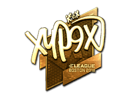 Sticker | Xyp9x (Gold) | Boston 2018