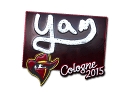 Sticker | yam (Foil) | Cologne 2015